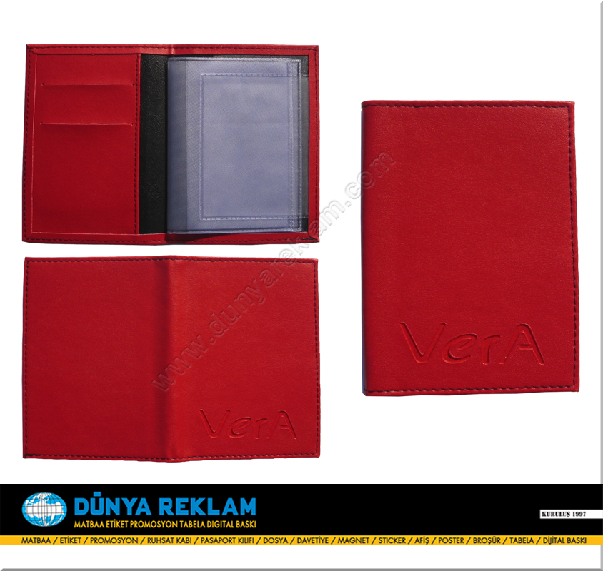 Suni Deri Ruhsat Kabı